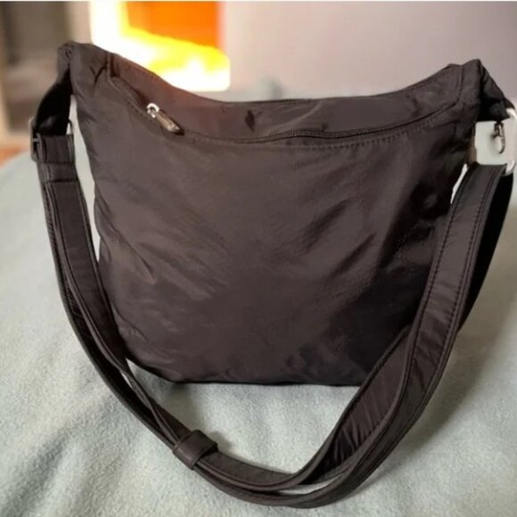 TRAVELON’s Anti-Theft Black Nylon Crossbody Bag - Picture 4 of 16